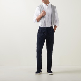 Logo Slim Fit Oxford Shirt