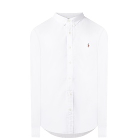 Logo Slim Fit Oxford Shirt