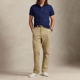 Custom Fit Cotton Pique Polo Shirt