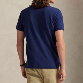 Custom Fit Cotton Pique Polo Shirt
