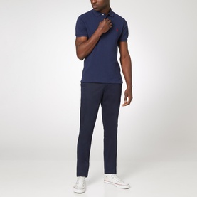 Embroidered Logo Polo Shirt