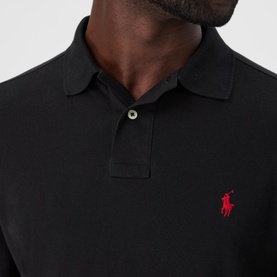 Custom Fit Long Sleeve Polo Shirt