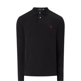 Custom Fit Long Sleeve Polo Shirt