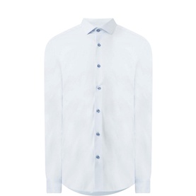 Slim Fit Cotton-Blend Stretch Shirt