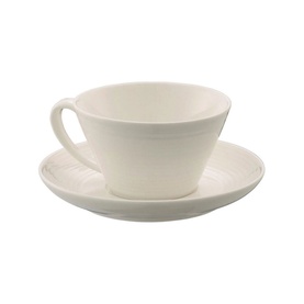 Ripple Set of Four Teacups & Saucers