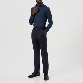 Slim Fit Cotton-Blend Stretch Shirt
