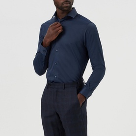 Slim Fit Cotton-Blend Stretch Shirt