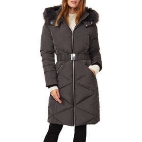 Remy Diamond Long Puffer Coat