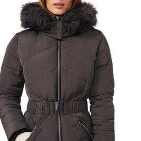 Remy Diamond Long Puffer Coat