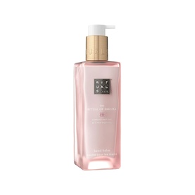 Rituals The Ritual of Sakura Hand Balm in pink pump bottle with gold cap