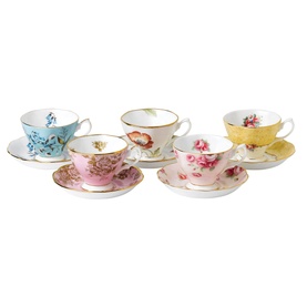100 Years Teacup and Saucer Set