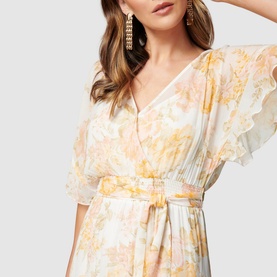 Rosemary Ruffle Middy Dress