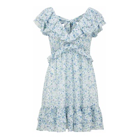 Ruffle Mini Dress
