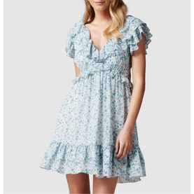 Ruffle Mini Dress