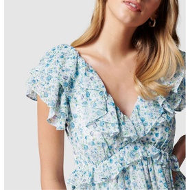 Ruffle Mini Dress