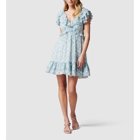 Ruffle Mini Dress