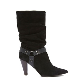 Ryder Black Suede Slouchy Boot