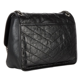 Niki Medium Sliver Chain Bag