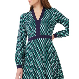 Samara Jersey Geo Dress