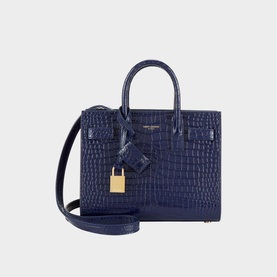 Nano Sac de Jour Crocodile Crossbody Bag