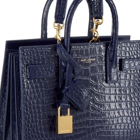 Nano Sac de Jour Crocodile Crossbody Bag