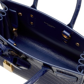 Nano Sac de Jour Crocodile Crossbody Bag