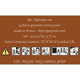 Ambre Coloured Scented Candle 300G