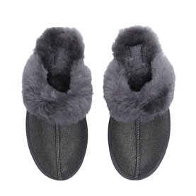 Scuffette II Caviar Slippers