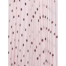 Selena Spot Pleated Dress