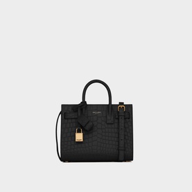 Classic Nano Embossed Matte Leather Tote