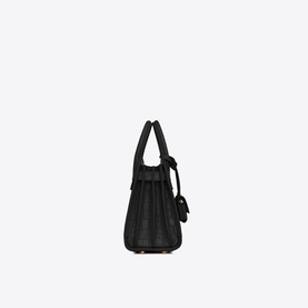Classic Nano Embossed Matte Leather Tote