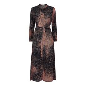 Scattered Bloom Shirt Dress