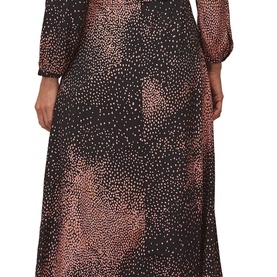 Scattered Bloom Shirt Dress