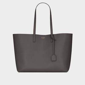 Shopping East-West Leather Tote
