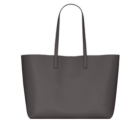 Shopping East-West Leather Tote
