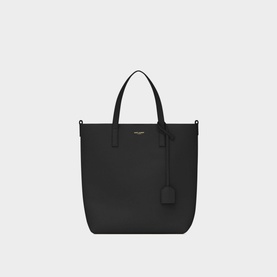 North-South Supple Leather Toy Shopper