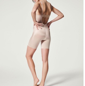 SPANXshape&trade; Suit Your Fancy Plunge Low-Back Mid-Thigh Bodysuit