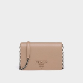 Saffiano Leather Mini Bag