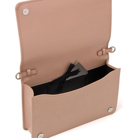 Saffiano Leather Mini Bag