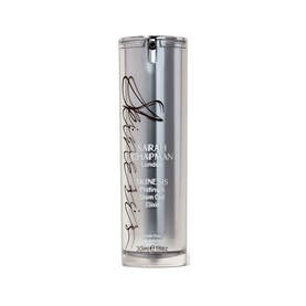 Sarah Chapman Platinum Stem Cell Elixir 30ml serum in sleek silver pump bottle with signature branding