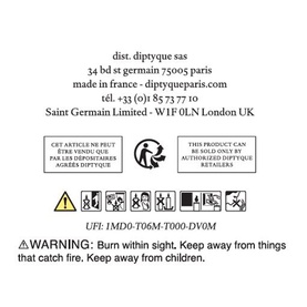 Verveine Scented Candle 190g