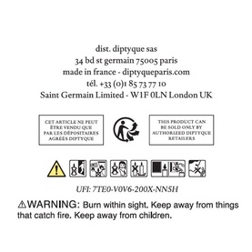 Geranium Rosa Scented Candle 190g