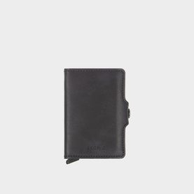 Twin Card Protector Wallet Black
