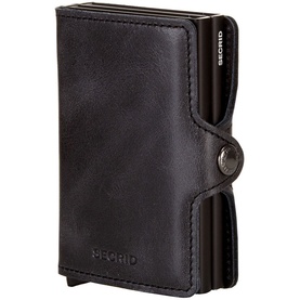 Twin Card Protector Wallet Black