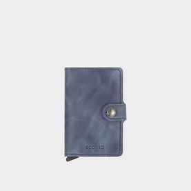 Vintage Card Protector Mini Wallet