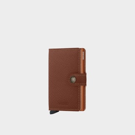 Mini Saffiano Wallet