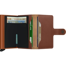 Mini Saffiano Wallet