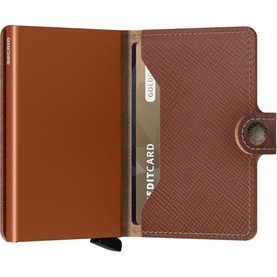 Mini Saffiano Wallet