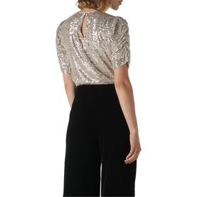 Seema Sequin Top