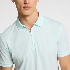 Zip Polo Shirt